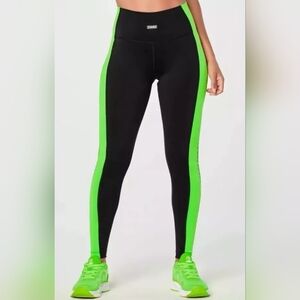 Zumba leggings green and black